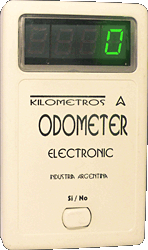 Odómetro - Odometer - Display de 4 dígitos y botón de apagado y encendido