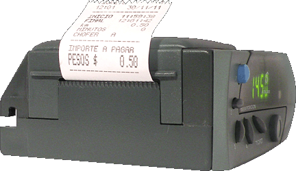 Taxímetro digital - DIGI TAX GP - Impresora